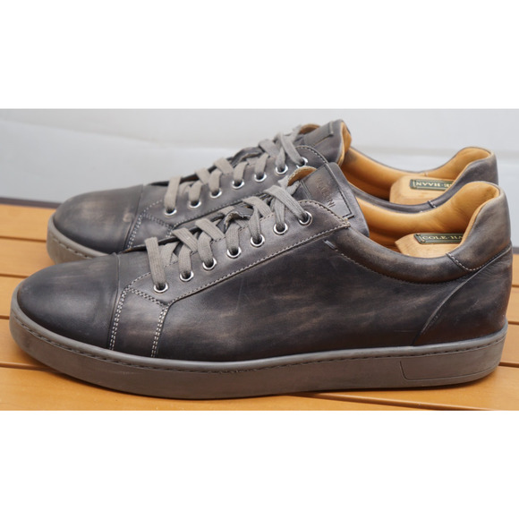 Magnanni Caitin Lo II Gray Fashion Sneakers Size 11 US 21409 - Picture 2 of 12